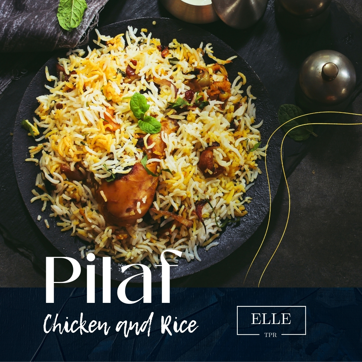 Delicious Chicken and Rice Pilaf.